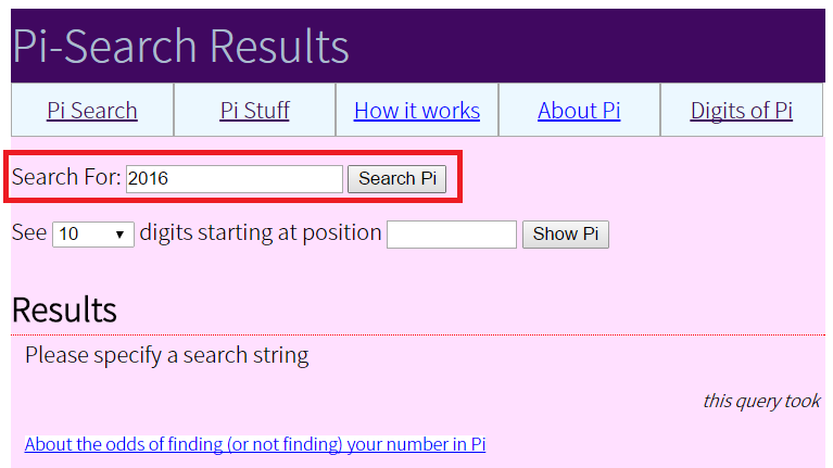 Pi-Search 1