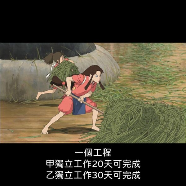 Ghilbi Math 第一屆推特吉卜力大喜利大賽 ─ 數學篇 - 環遊數界